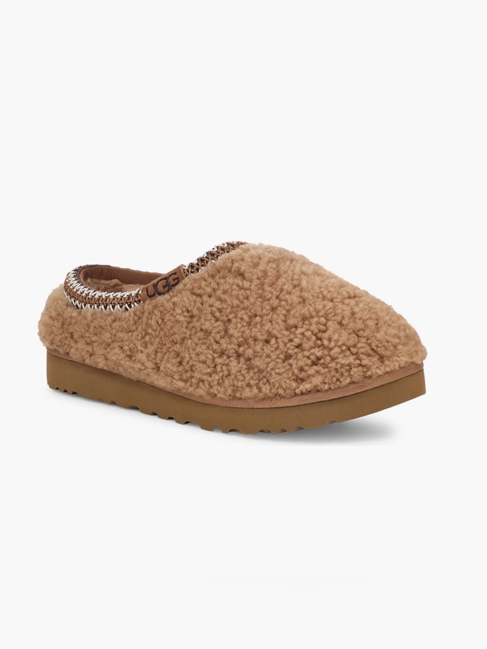 UGG Kids Tasman Maxi Curly Shearling Slippers